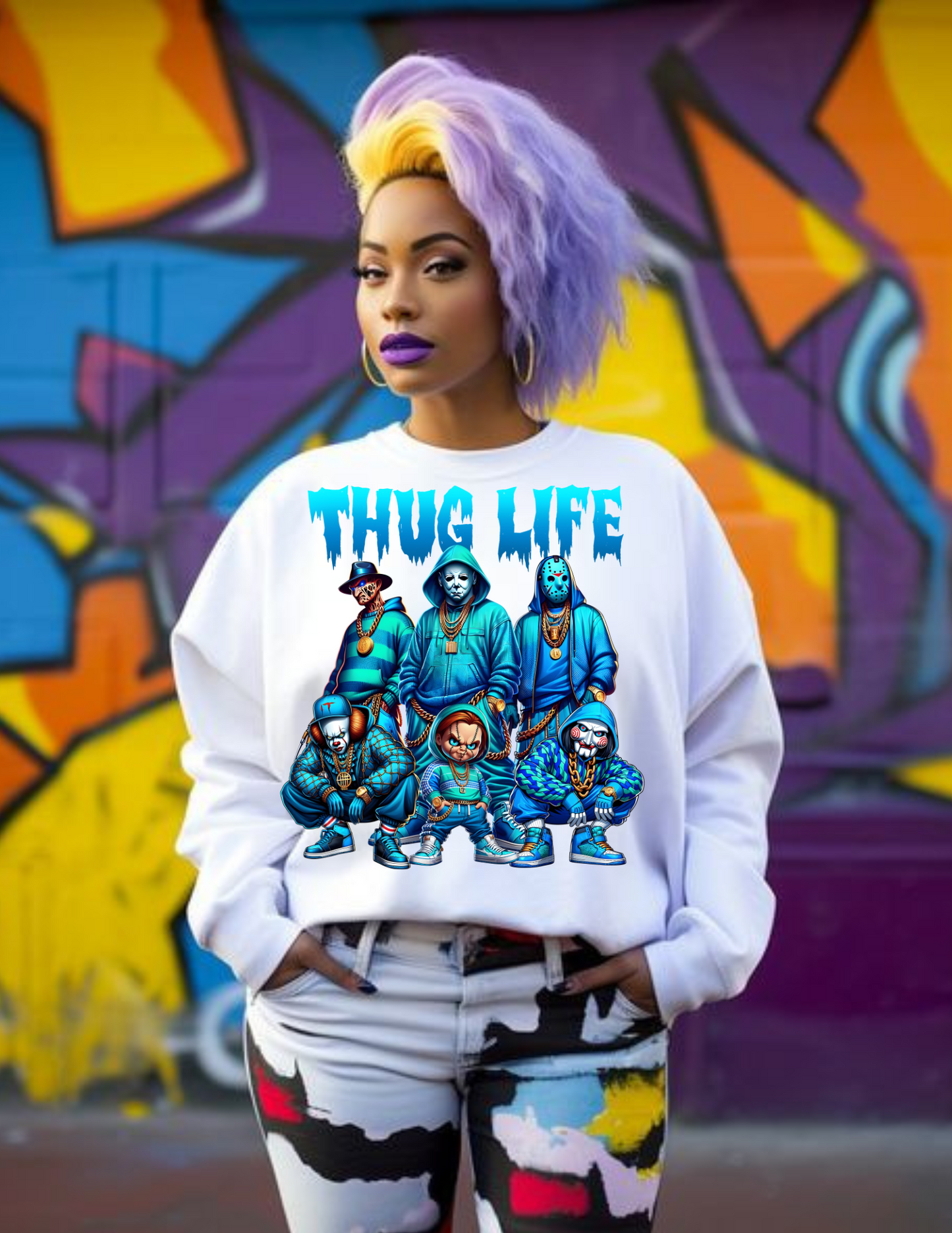 Thug Life Teal