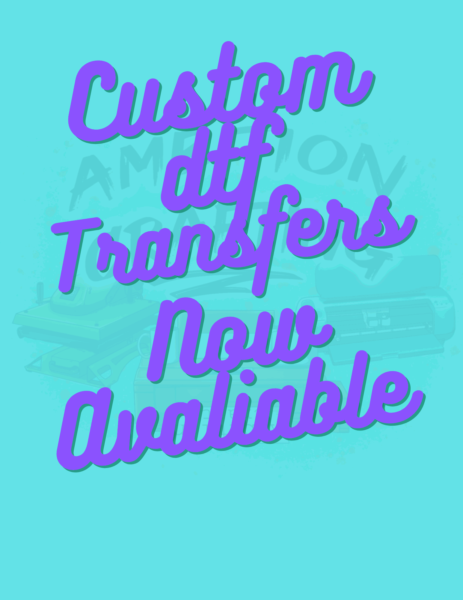 Custom Image to DTFSheet™ Transfer - Order Custom DTF Transfer –